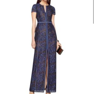 BCBGMAXAZRIA lace gown